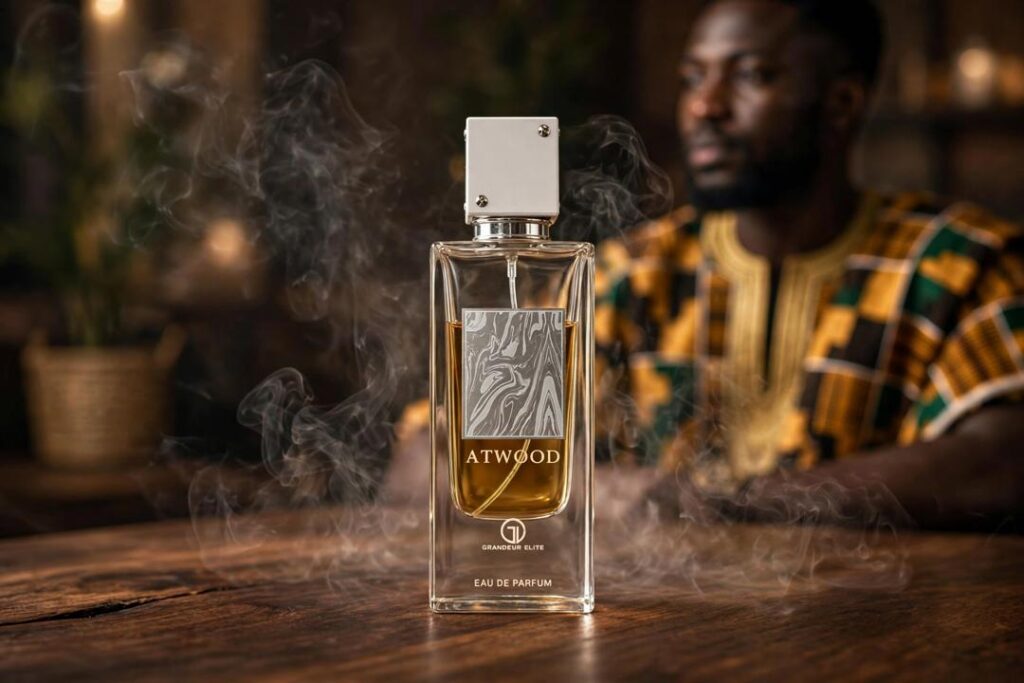Atwood Eau De Parfum 100ML by Grandeur Elite - Woody Oud Niche Fragrance - Long Lasting - For Men - EDP