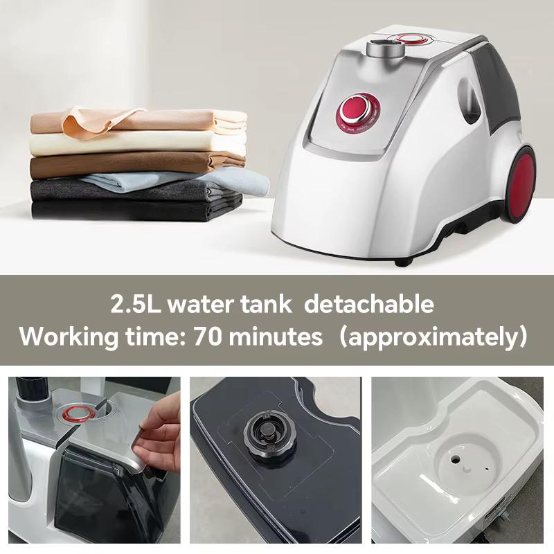Professional Garment Steamer 2.5L Standing Full Size - 1800W Powerful Fabric Steamer with Detachable Tank - GH₵1,250 - Not Handheld - Image 3