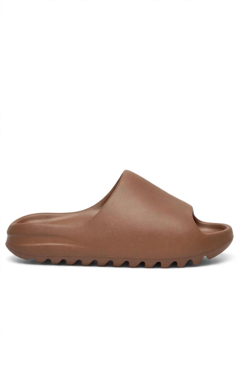 Cloud Comfort Slides - Flax Brown & Onyx Black | Soft EVA | Unisex
