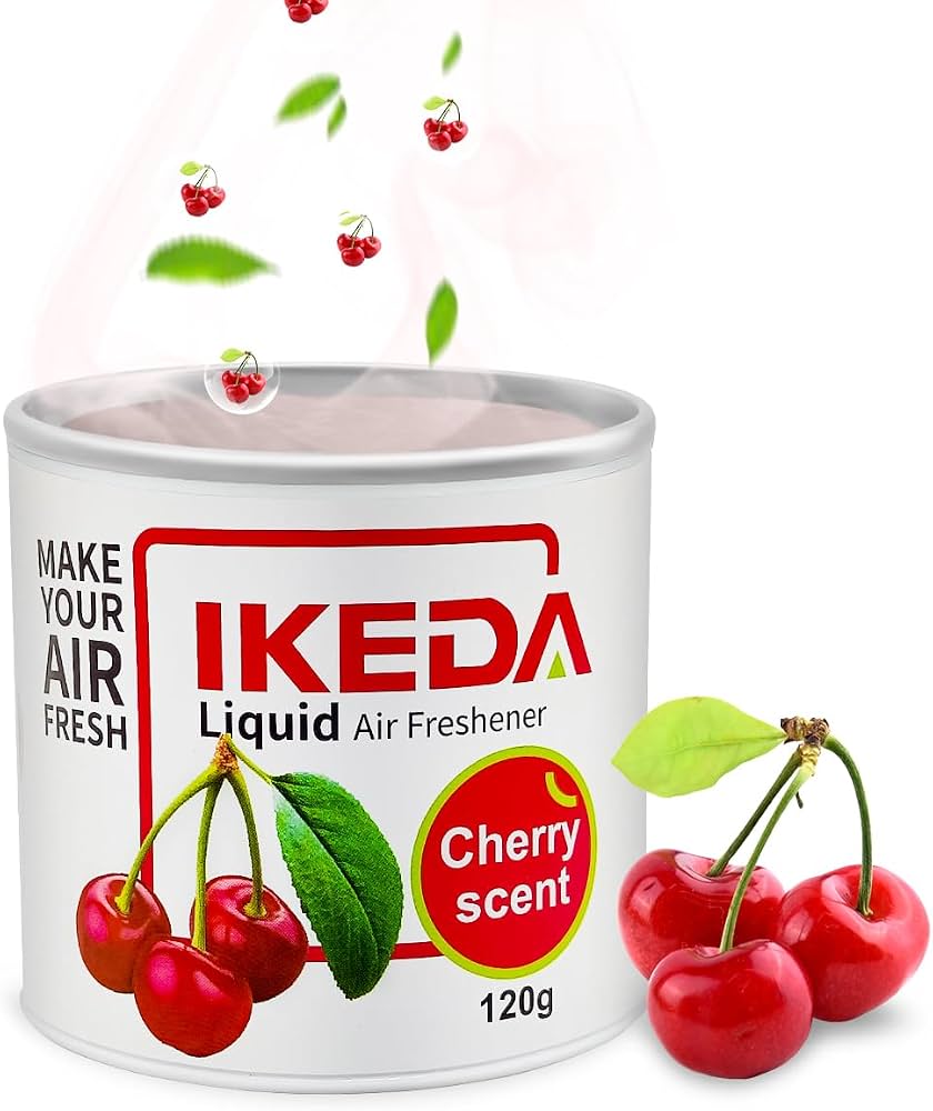 IKEDA Liquid Air Freshener – Cherry Scent 120g | Long-Lasting Car & Home Freshener - Image 3